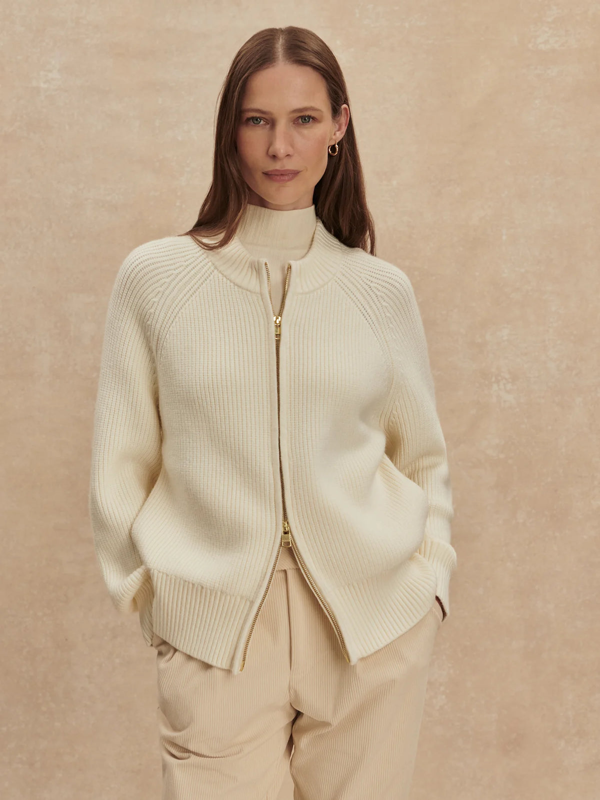 Milo Zip Through Knit Jacket