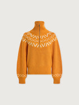 Sigrid Fairisle Half-Zip Knit