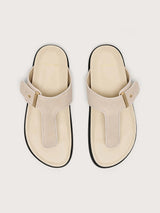 Aisne Suede Toe Post Sandal