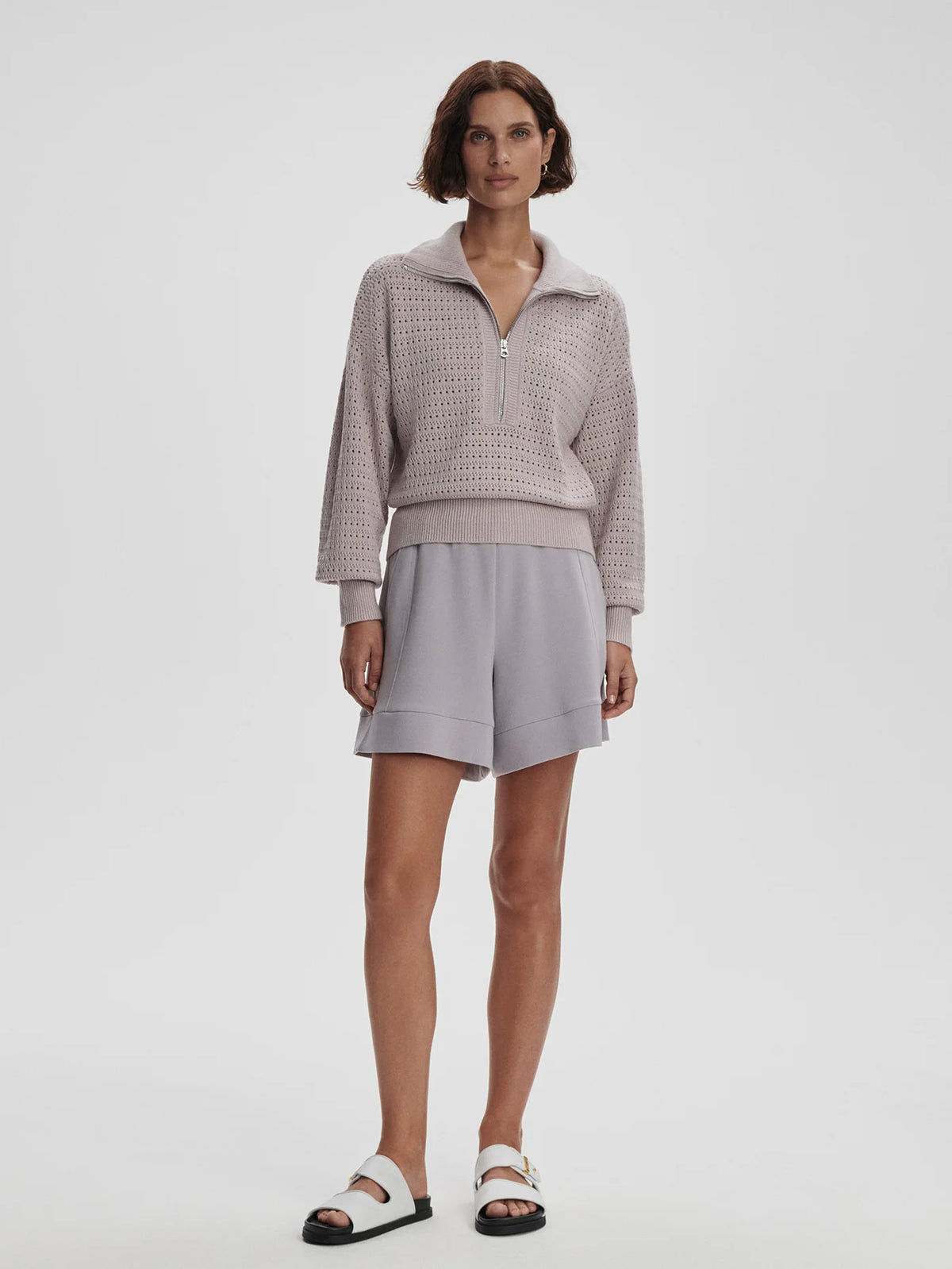Darla Half Zip Knit