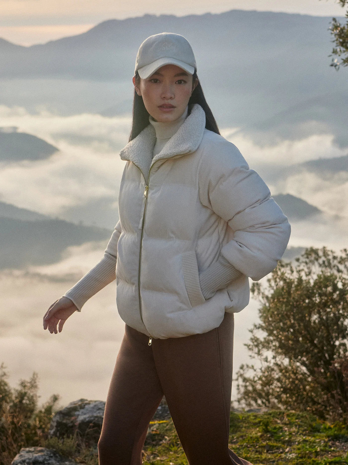 Brackley Cord Puffer Jacket