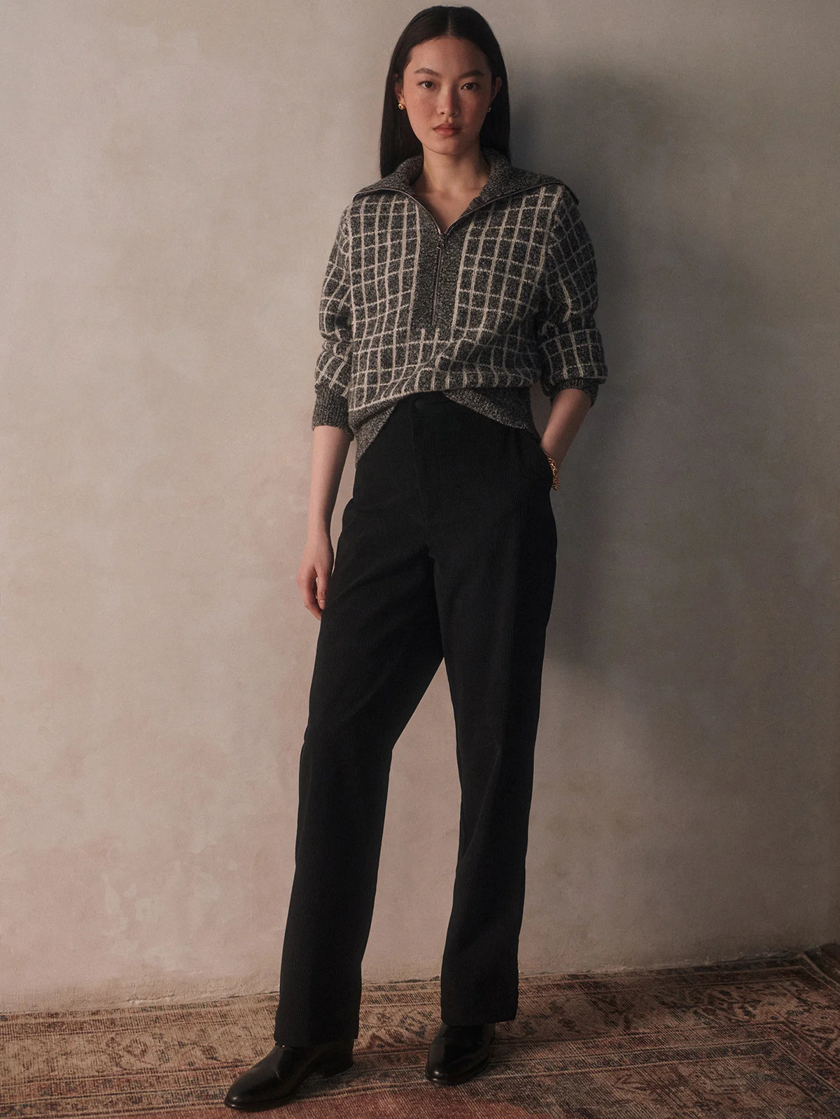 Furley Half Zip Knit