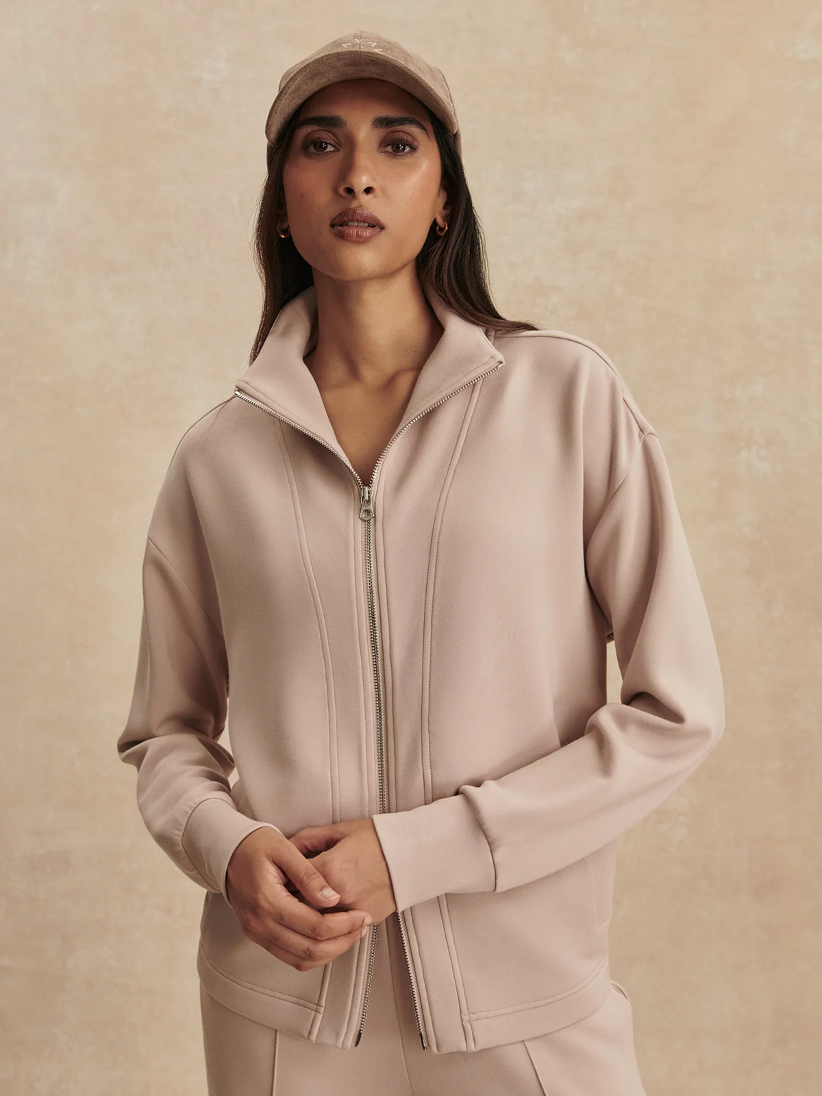 Arlene Zip Through Sweat