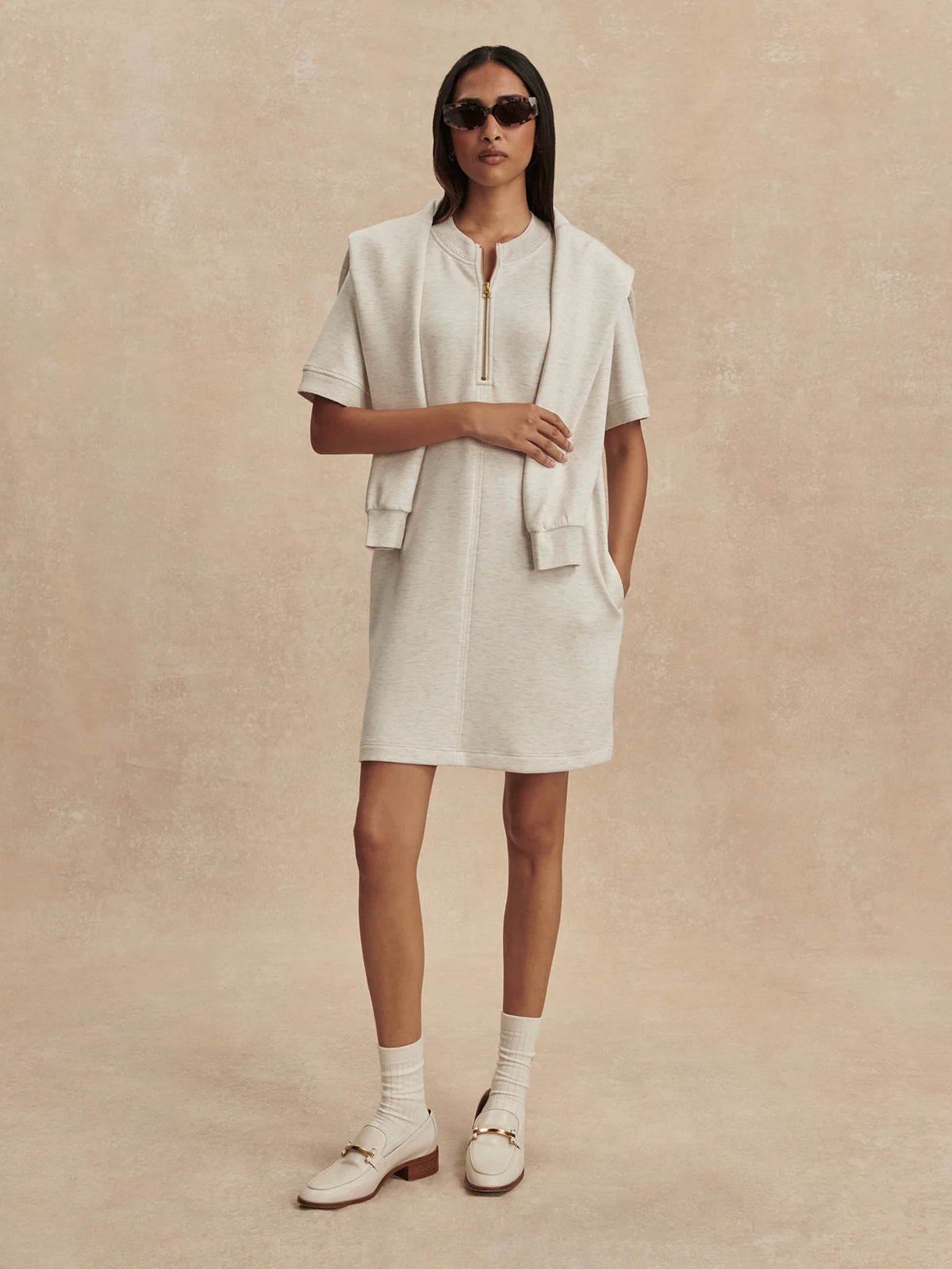 Nori Half Zip Dress