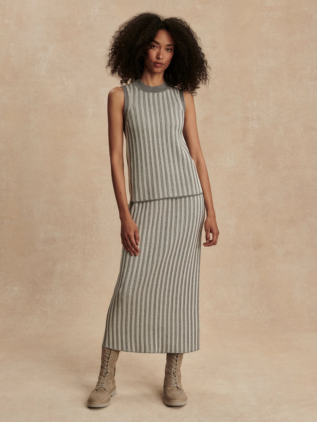 Mairead Rib Knit Skirt