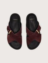 Esla Suede Slide Sandal