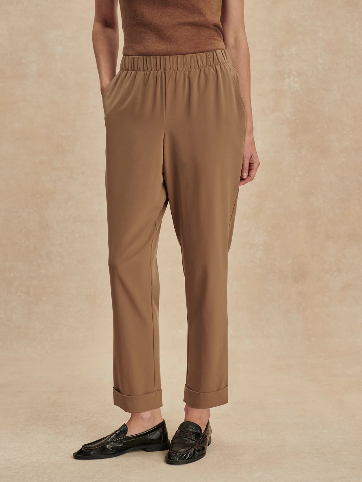 Lightweight Stretch Turn Up Travel Pant Regular