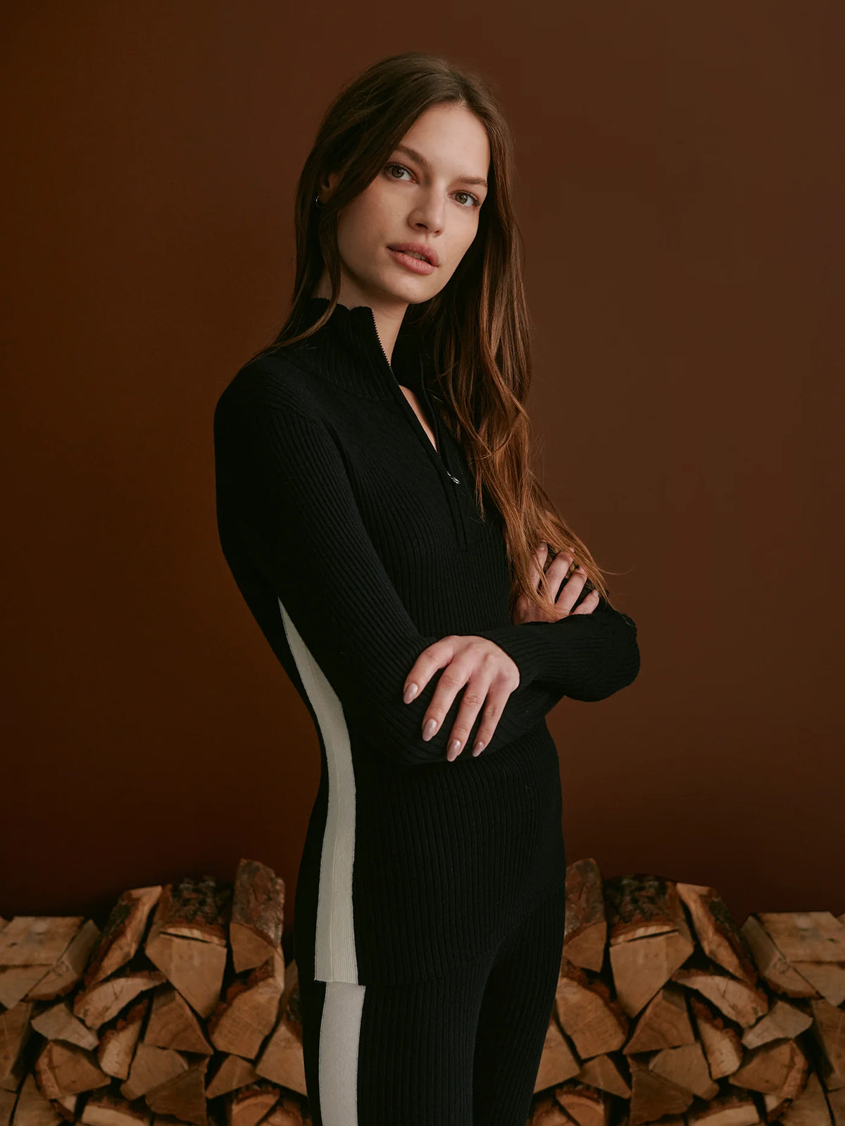 Demi 2.0 Half Zip Knit