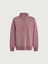 Molly Half-Zip Longline Sweat