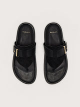 Suna Suede Toe Post Sandal