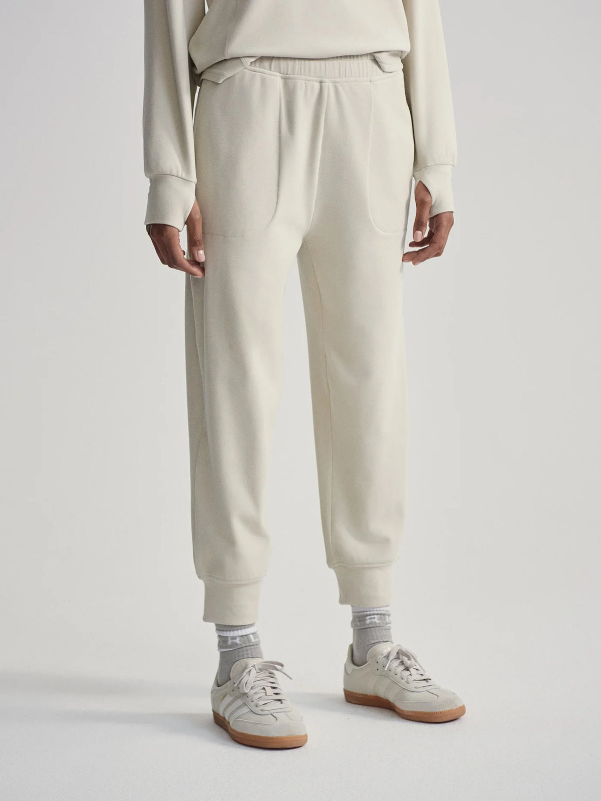 Brushed Rib Slim Cuff Pant 25
