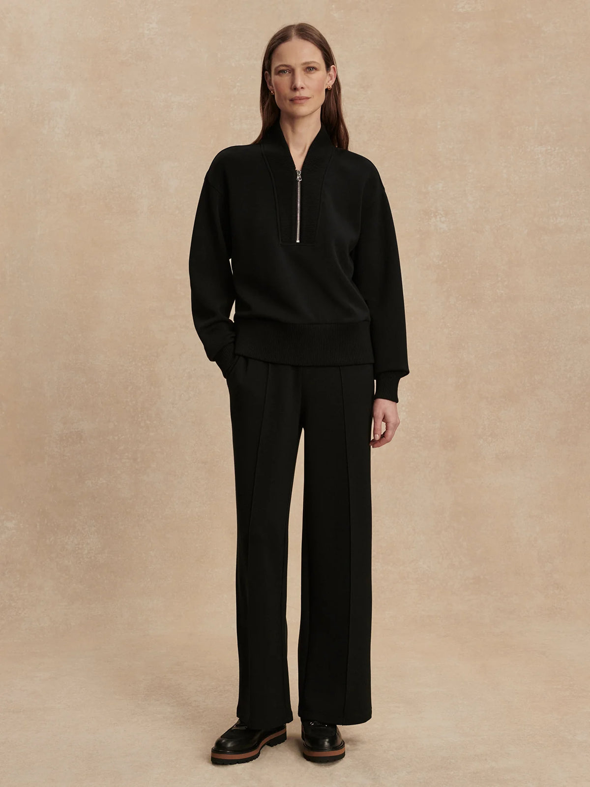 Sally Half Zip Sweat