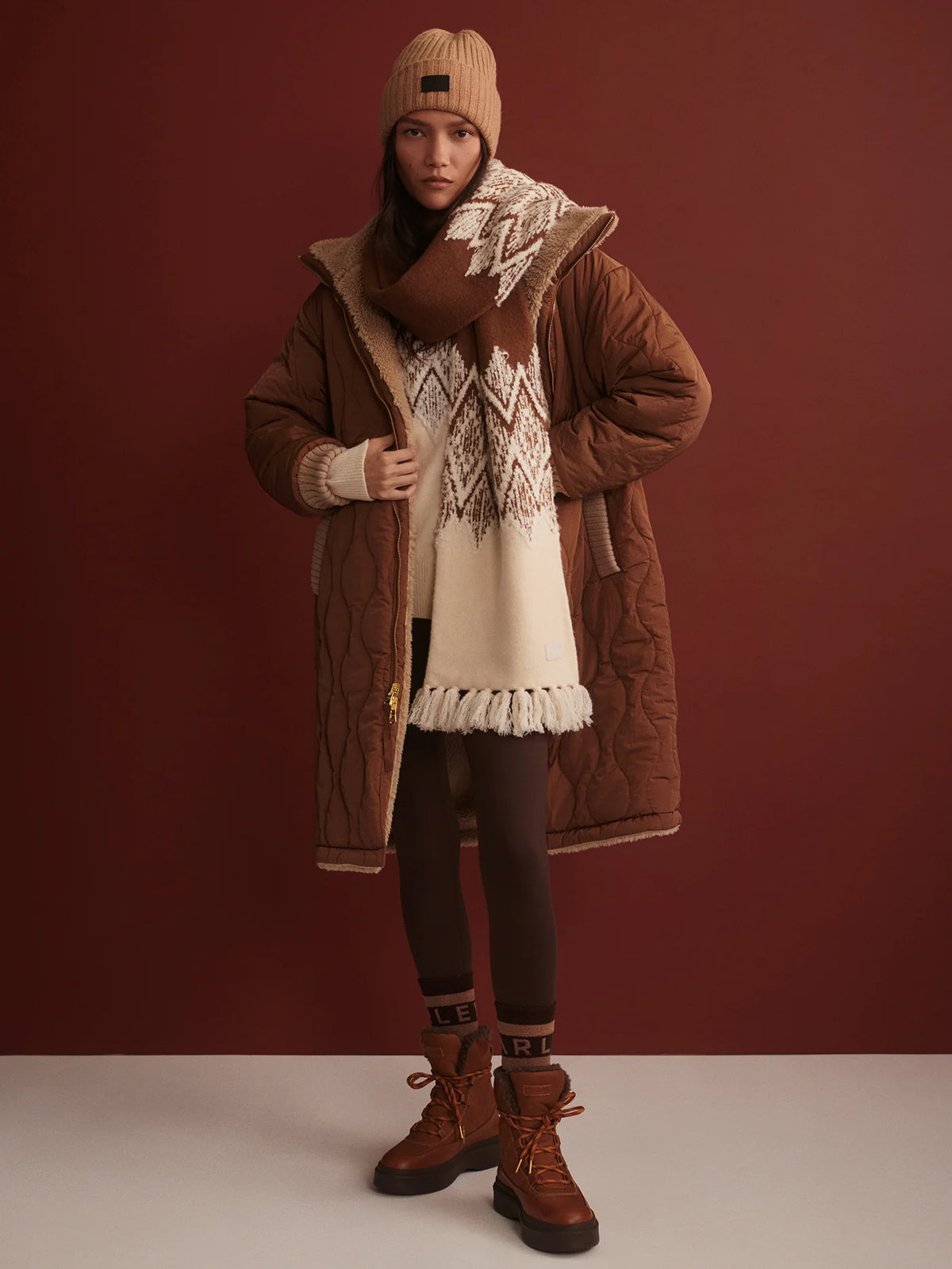 Theia Reversible Coat