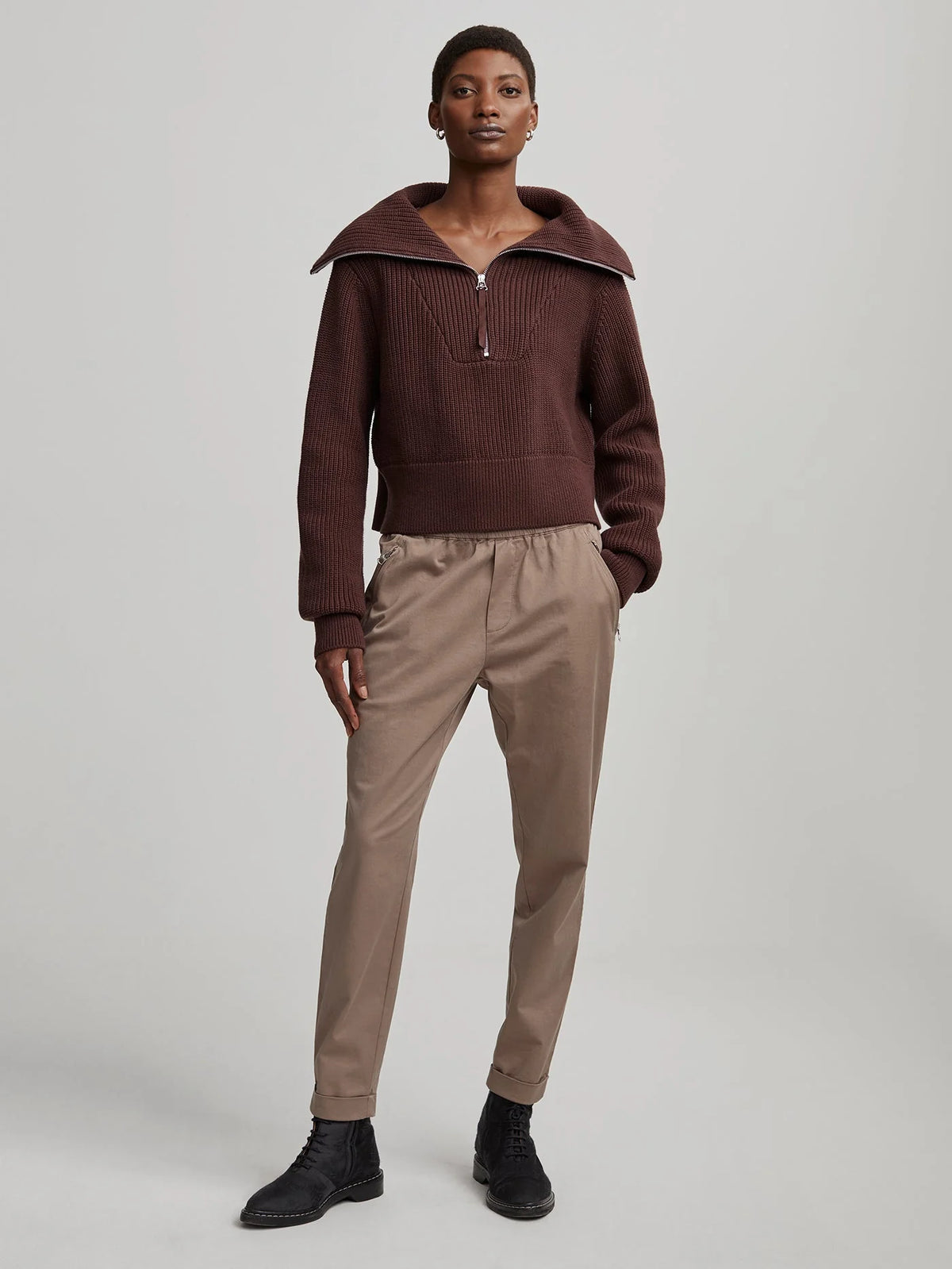 Mentone Half-Zip Knit Pullover