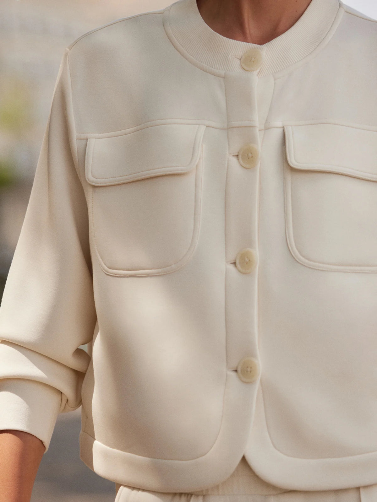 Hartwell Button Through Sweat
