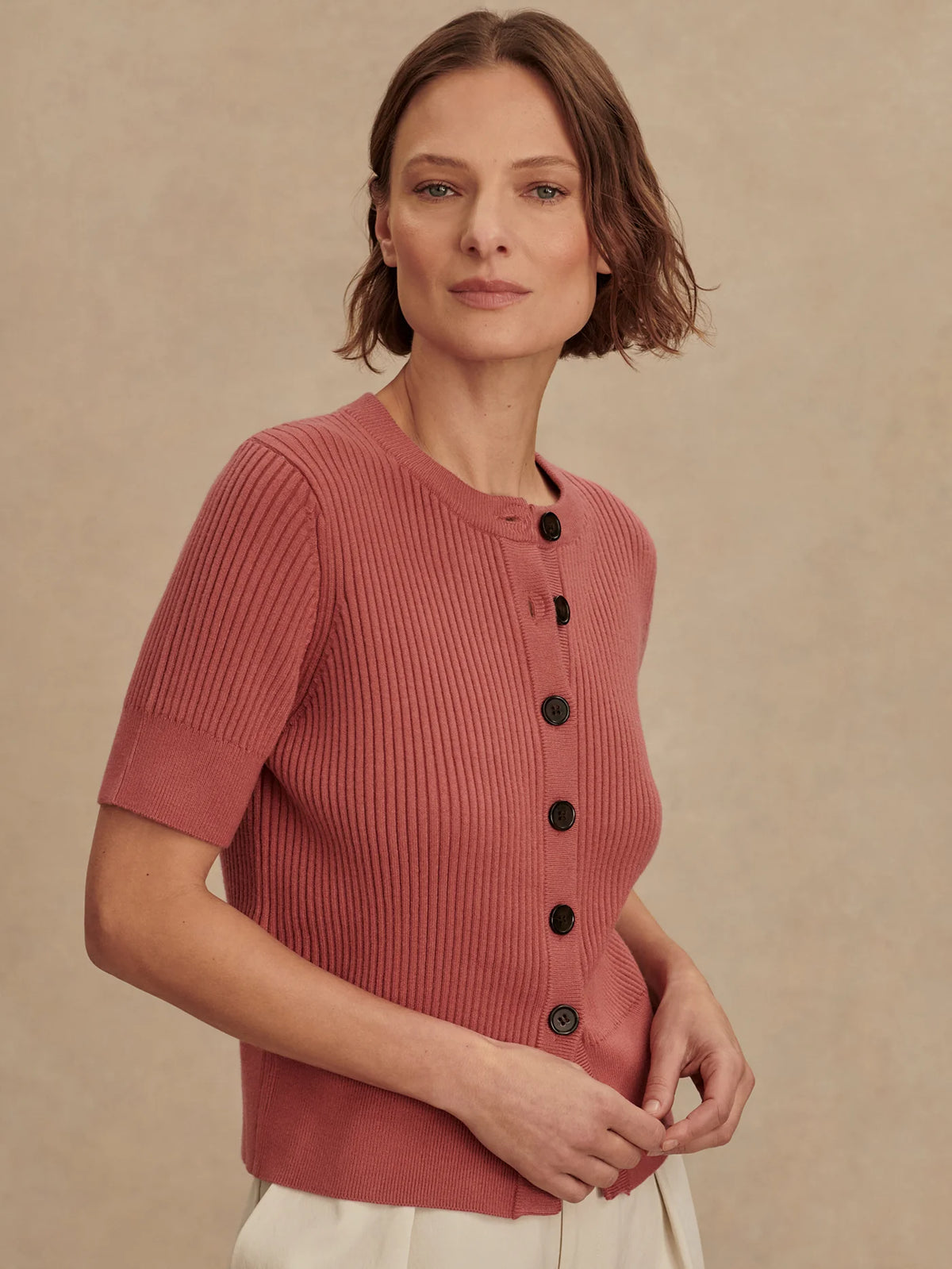 Micha Short Sleeve Cardigan