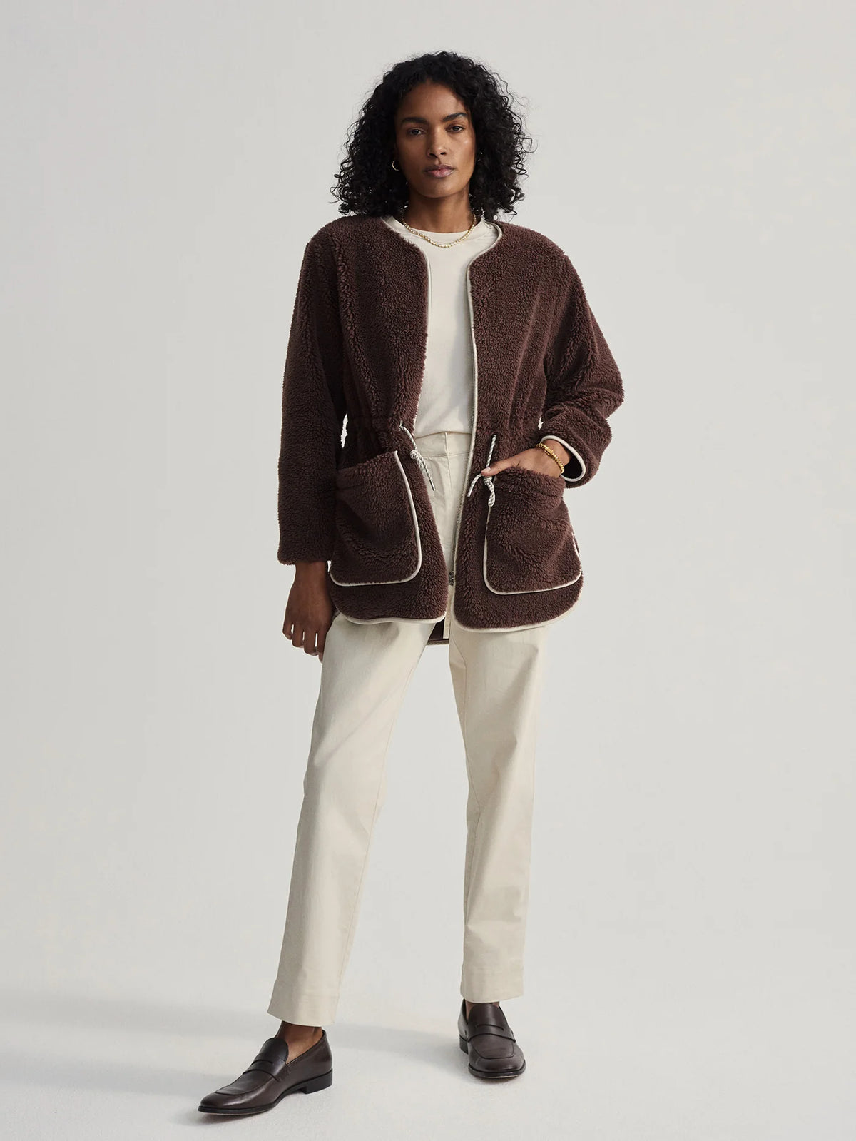 Angelina Sherpa Coat