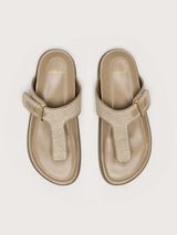Aisne Textile Toe Post Sandal
