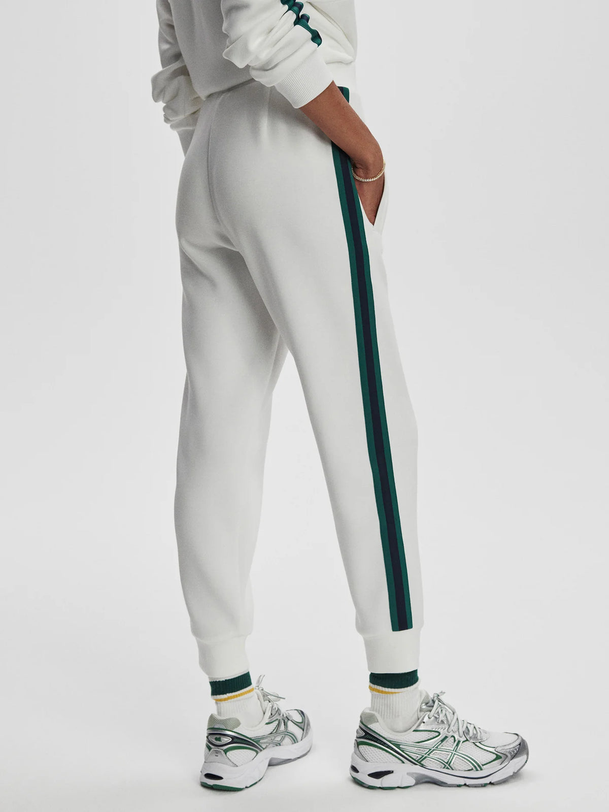 The Slim Stripe Cuff Pant 26