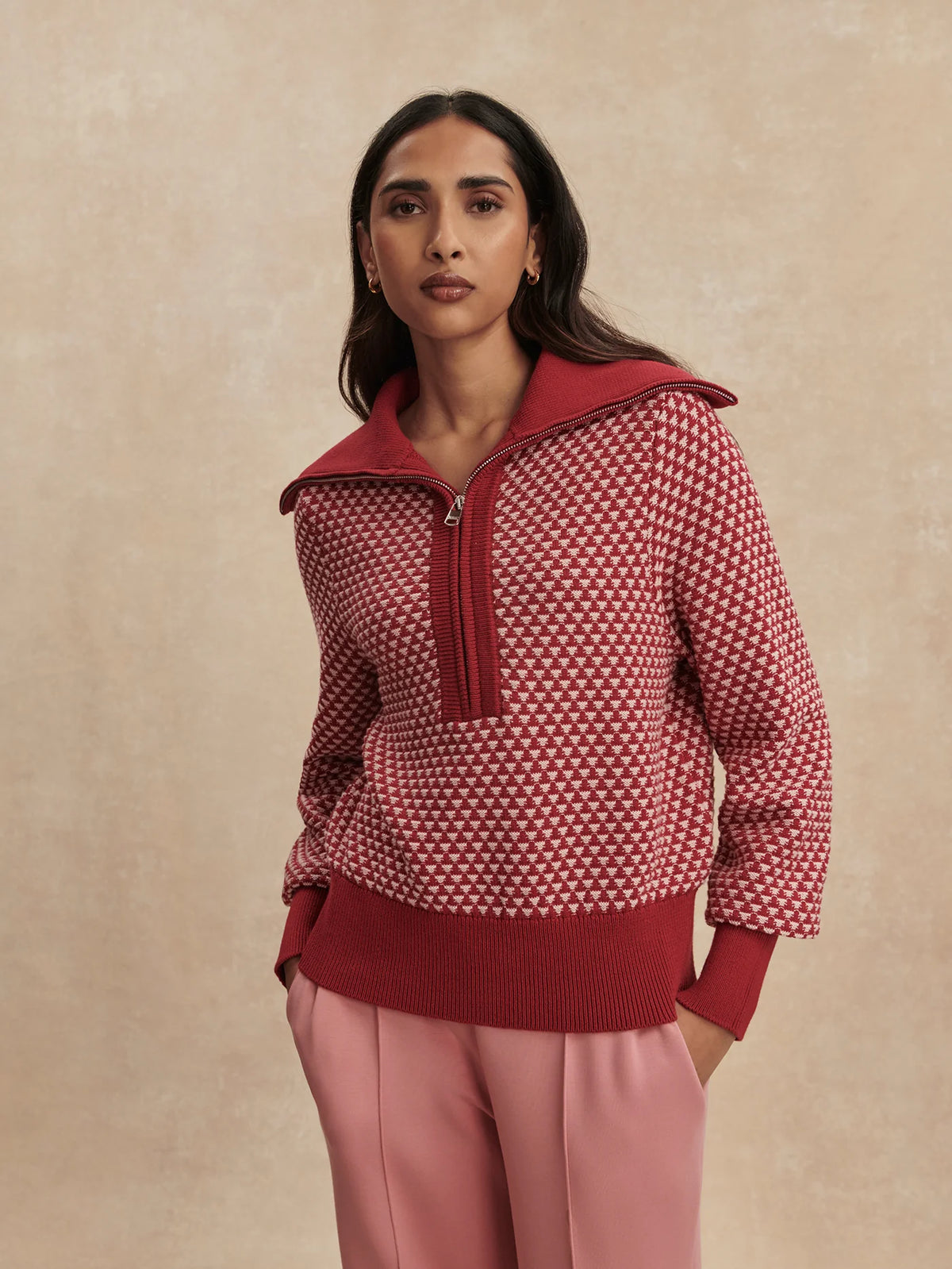 Lloyd Stitch Knit Sweater