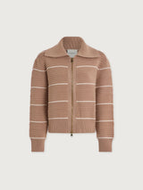 Melwen Zip Through Knit Jacket
