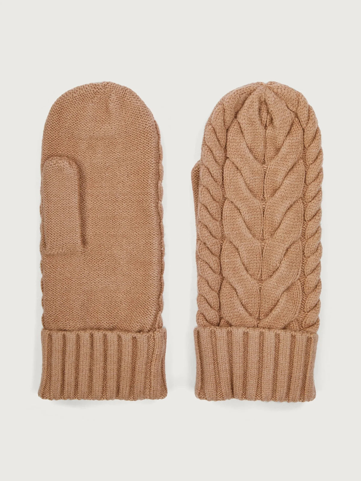Charlene Cable Knit Mitten
