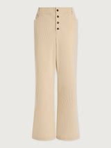 Stretch Needle Cord Straight Leg Trouser Regular