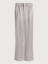 Double Satin Wide Leg Pant Regular