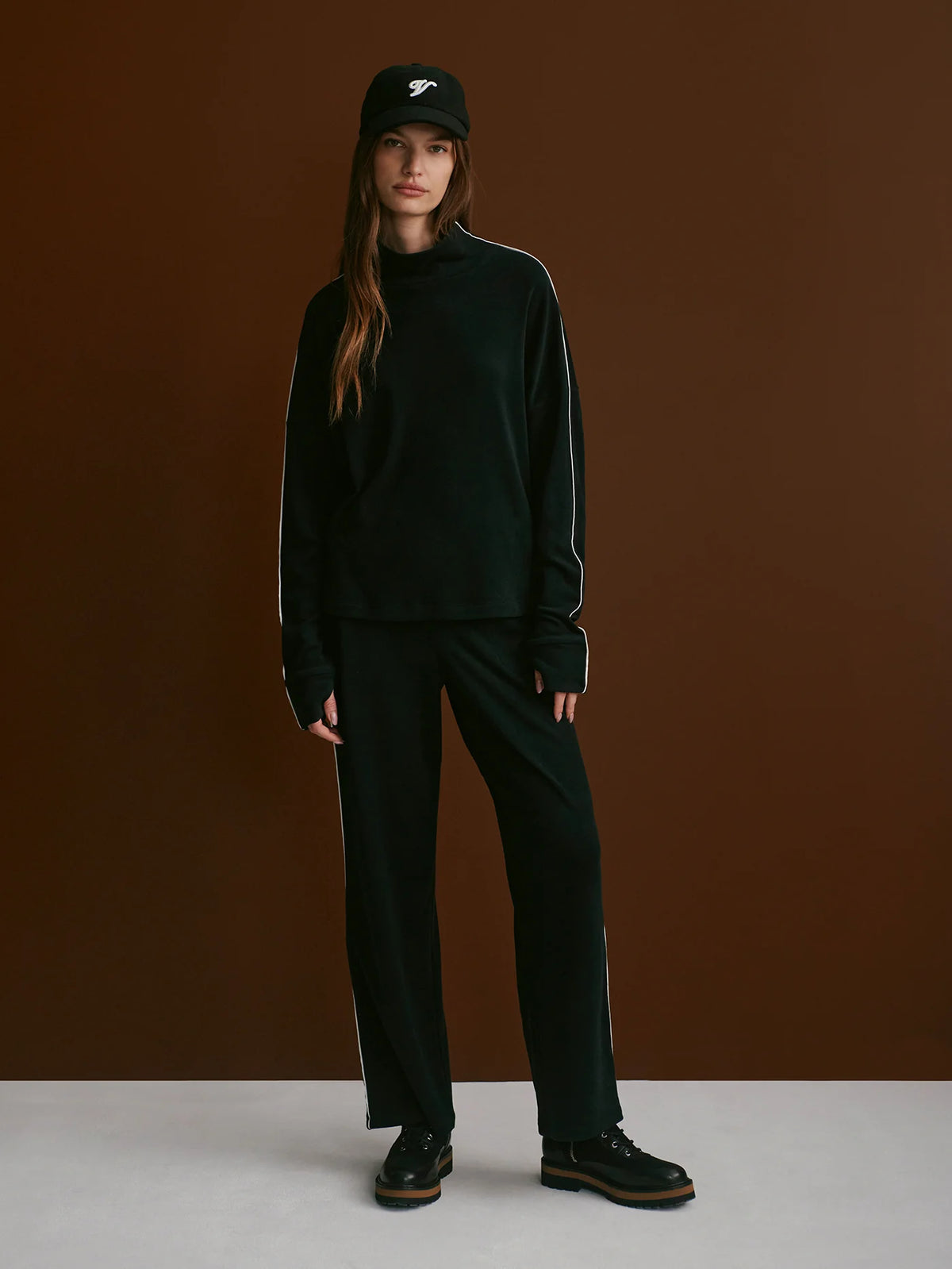 Rona High-Neck Active Sweat