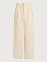 Plush Cord Wide Leg Trouser Regular
