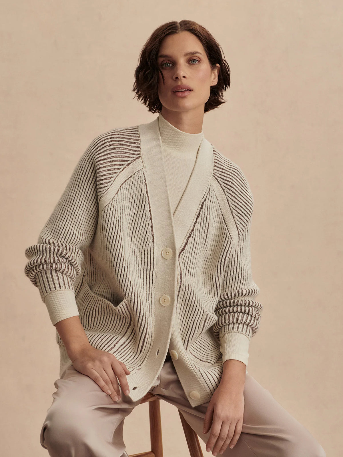 Jude Plated Cardigan
