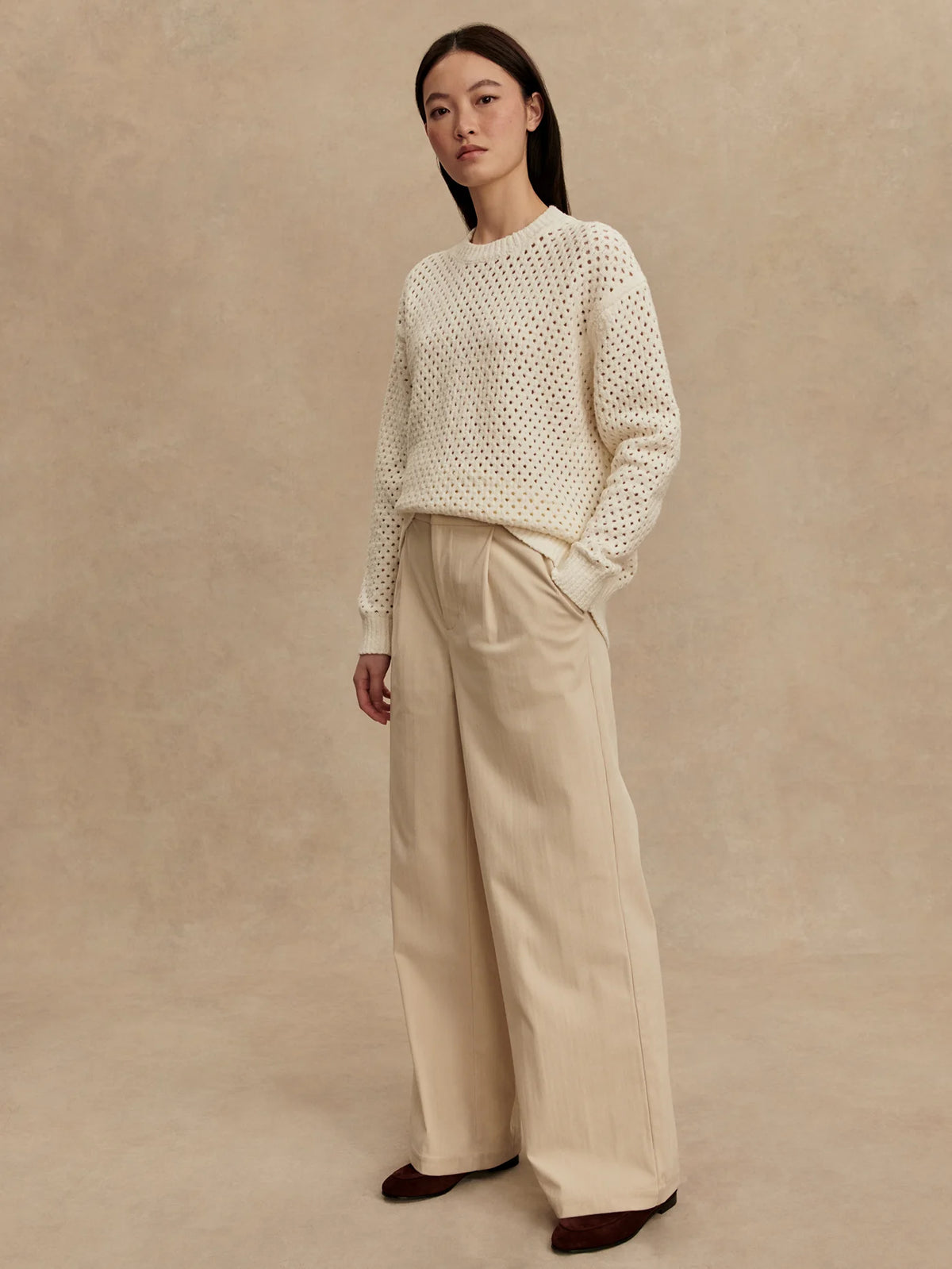 Grady Boucle Knit Sweater