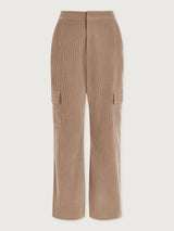 Plush Cord Straight Cargo Trouser Regular