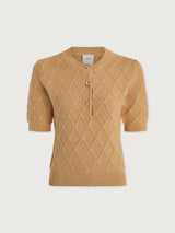 Merryn Diamond Knit Top