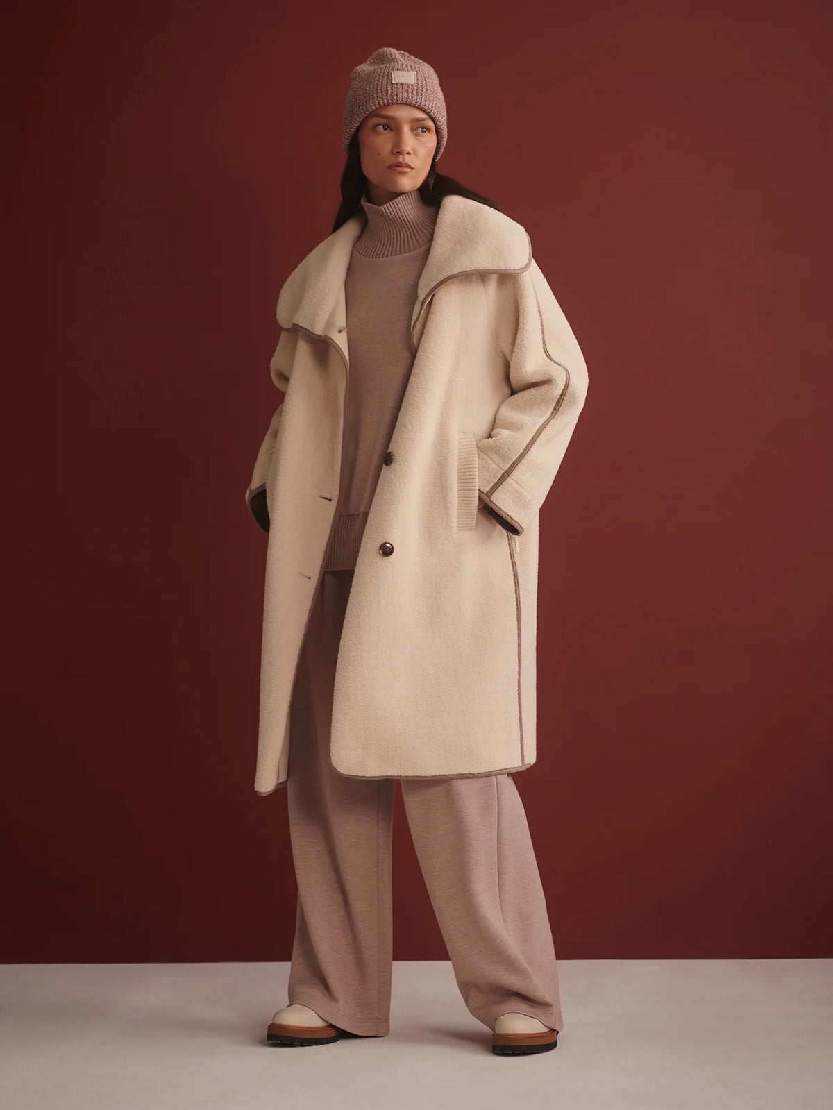 Clemence Sherpa Coat