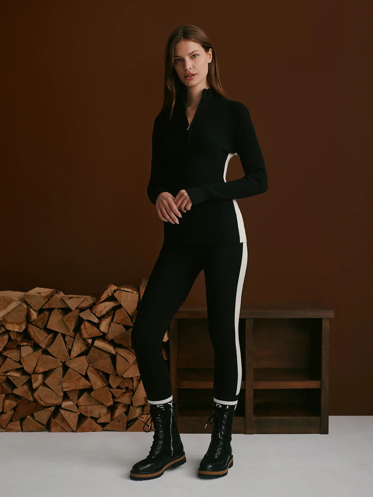 Demi 2.0 Half Zip Knit