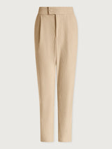 Plush Cord Elegant Tapered Trouser Regular