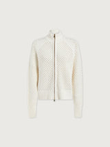 Mandy Boucle Zip-Through Knit