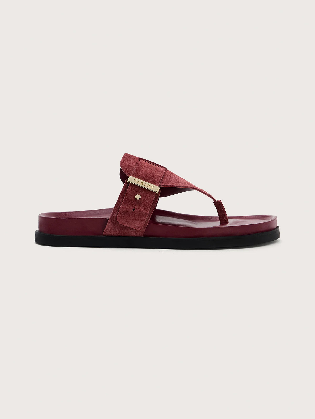 Suna Suede Toe Post Sandal