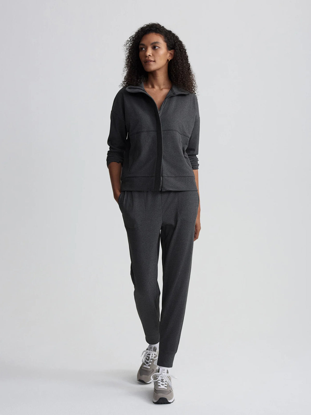 Brushed Rib Slim Cuff Pant 27.5