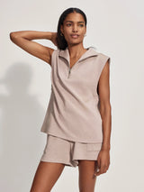 Magnolia Half-Zip Tank