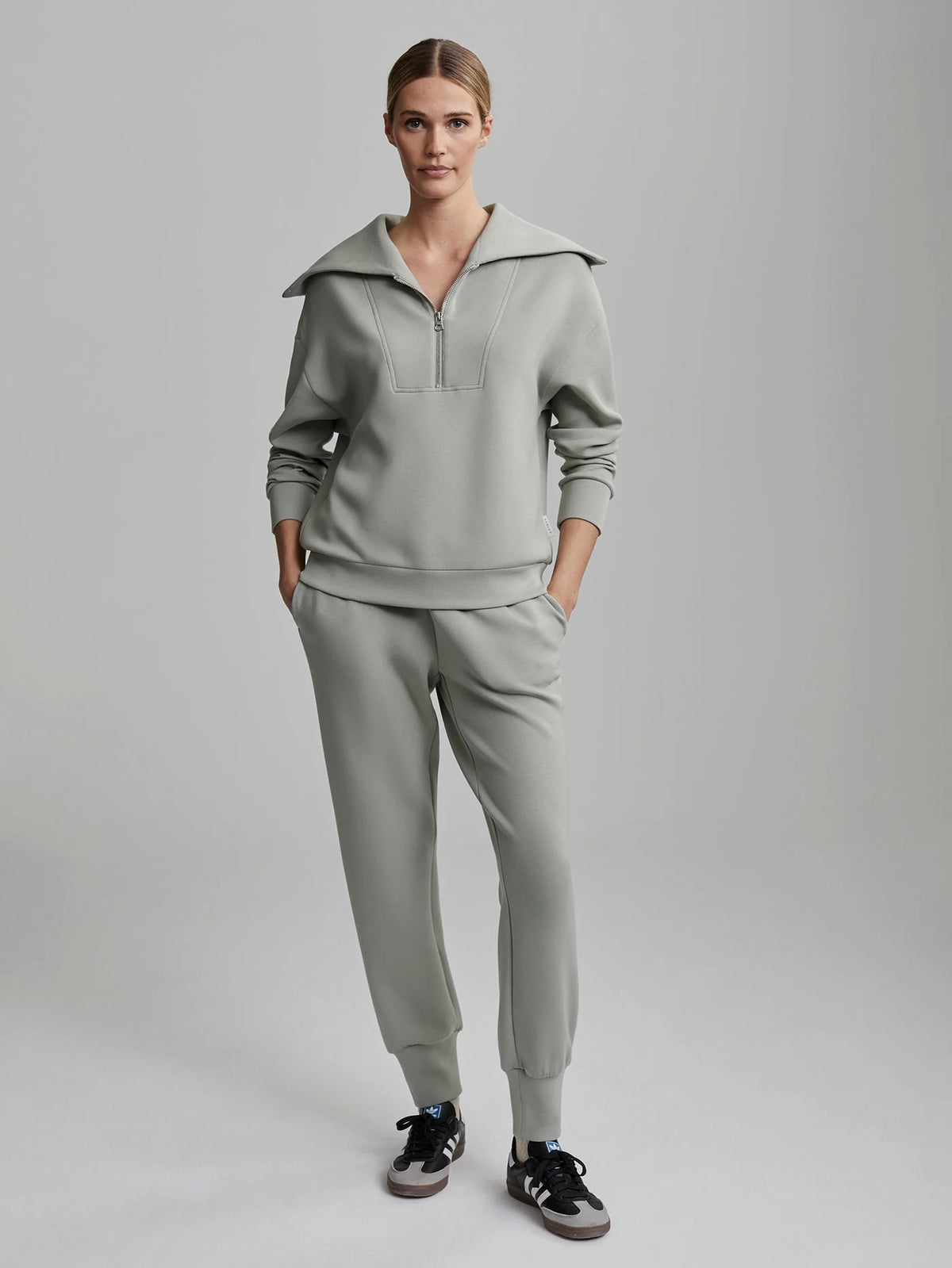 Yates Half Zip Sweat