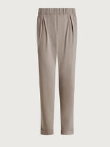 Lightweight Stretch Pleated Travel Pant Long