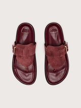 Suna Suede Toe Post Sandal