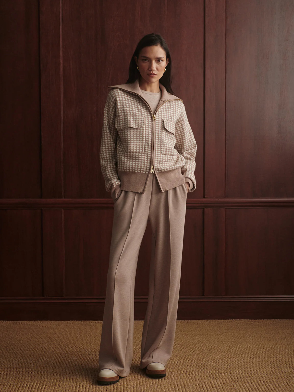 Ablett Jacquard Knit Jacket