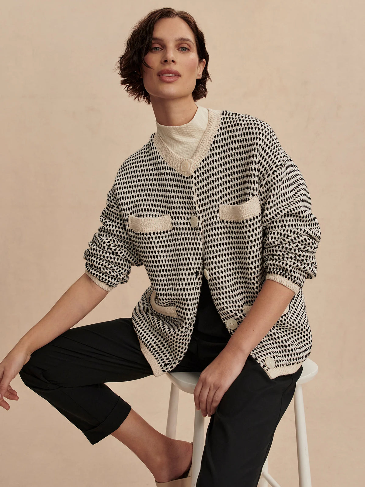 Tidewell Textured Cardigan